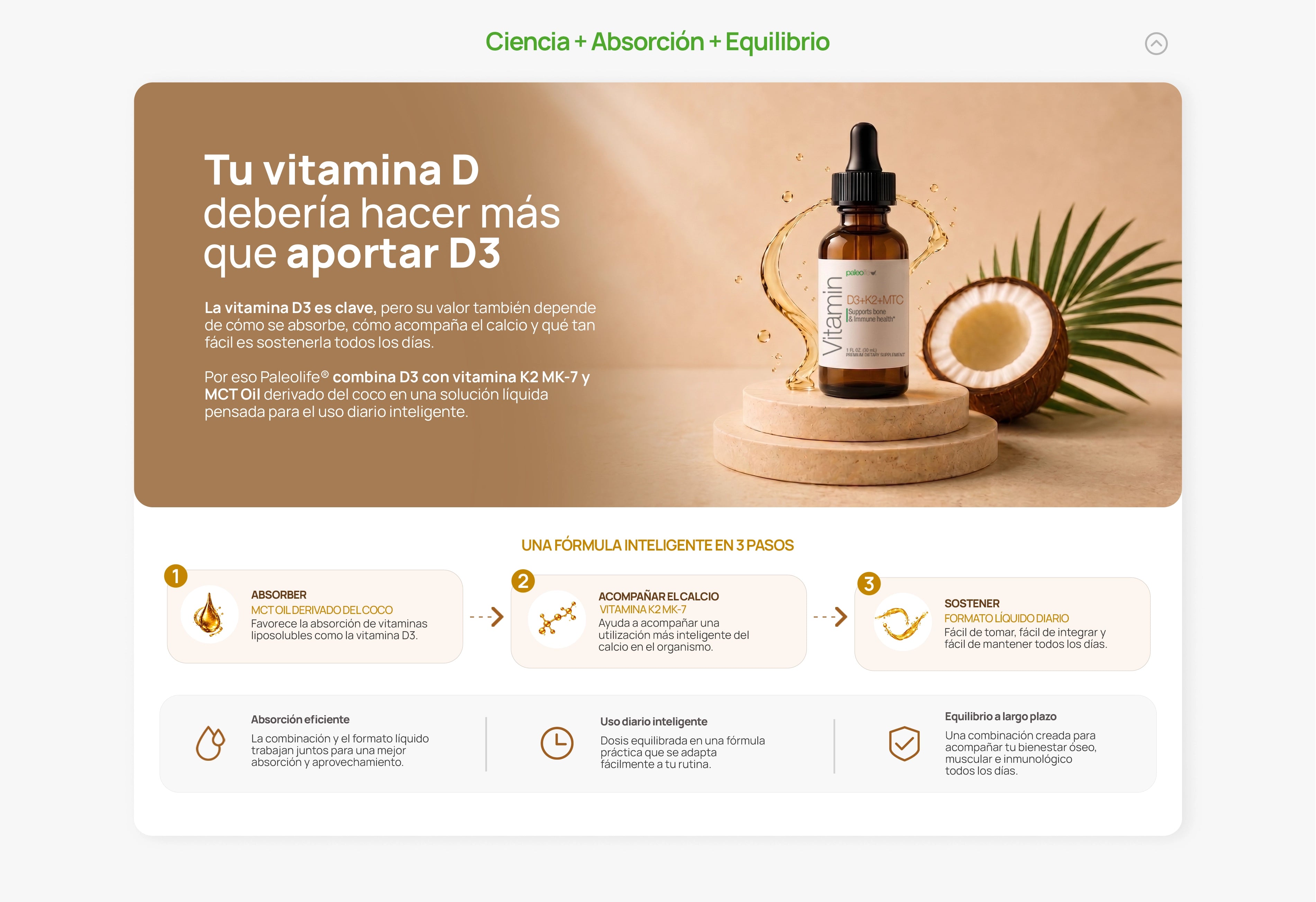 Información del suplemento